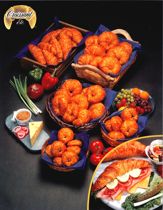 all-butter croissants