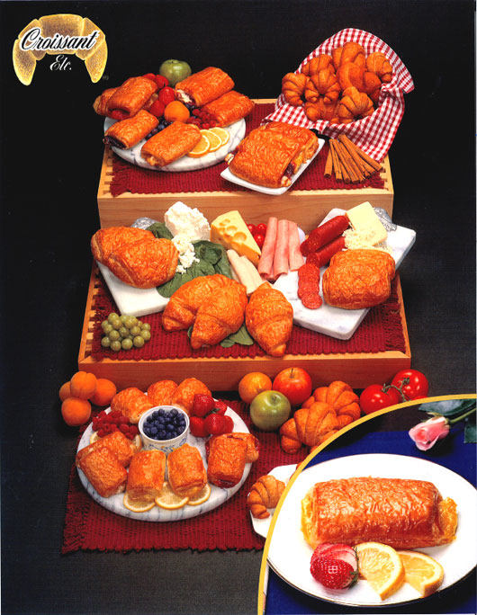 filled croissants